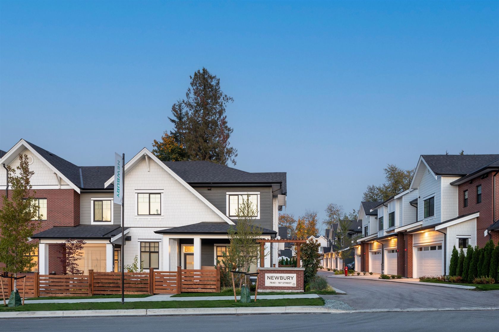 Newbury is a new development project at the heart of West Village in Langley
